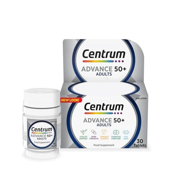 Centrum Advance 50+ A to Z Multivitamins & Minerals 60 Tablets