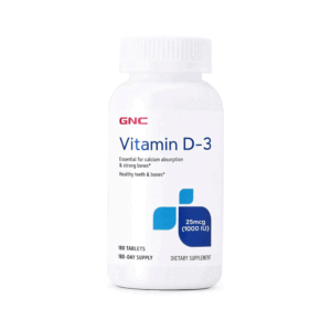 Gnc Vitamin D-3 25mcg 1000iu Tab 180s Price In Pakistan