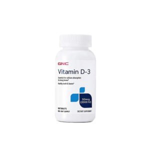 Gnc Vitamin D-3 50mcg 2000iu Tab 180s Price In Pakistan