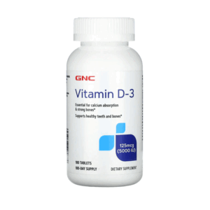 Gnc Vitamin D-3 Tab 125mcg (5000iu) 180s Price In Pakistan