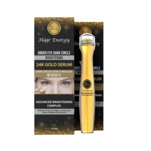 Hair Energy Eye Care Under Eye Dark Circle Brightening 24k Gold Serum 15ml 15ml